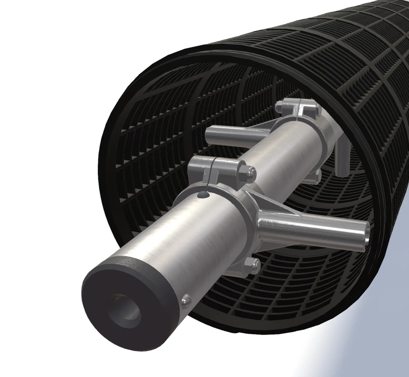 Suction scanning, not reverse flushing